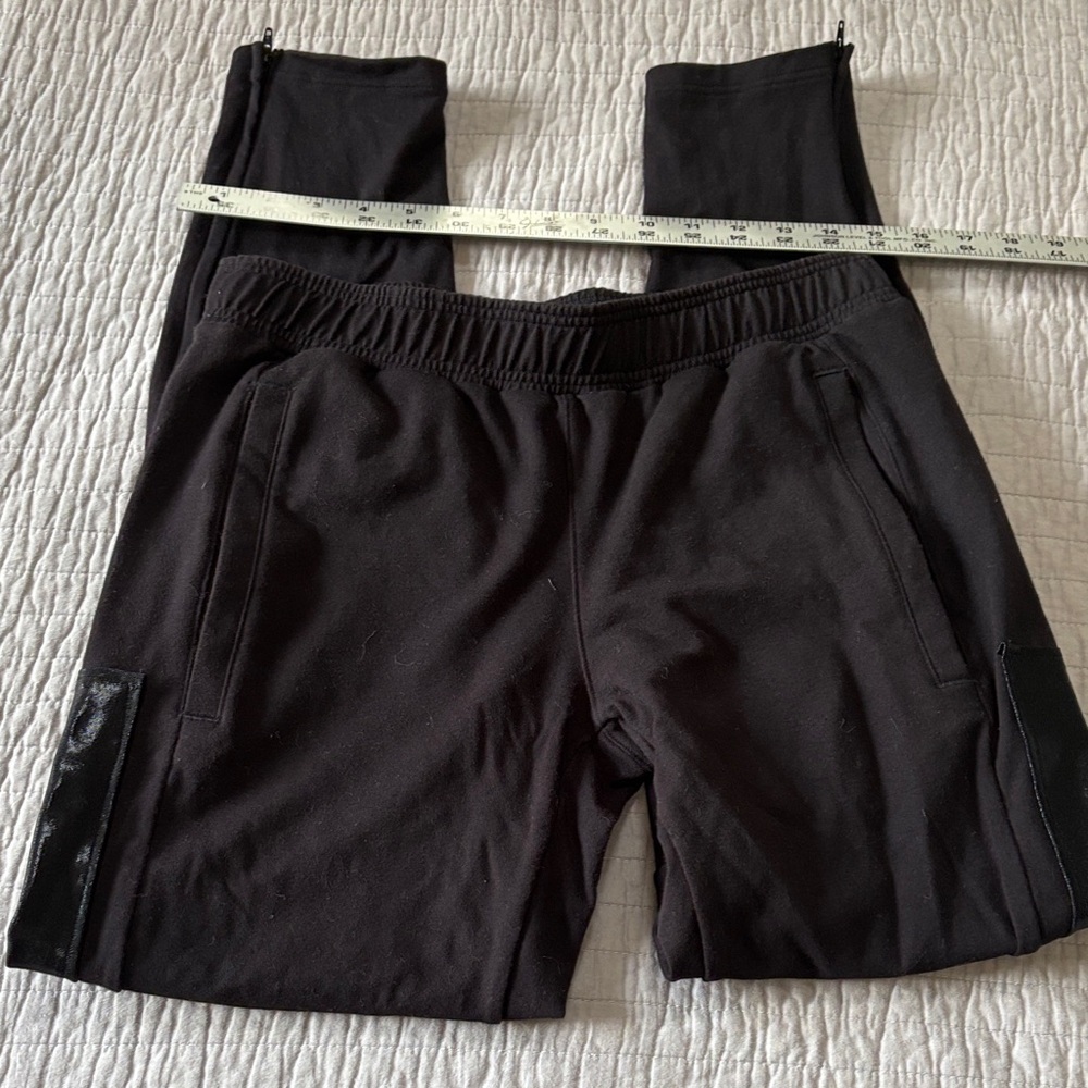 Bloch Black Joggers with Side Detail and Ankle zippers - Picture 3 of 8